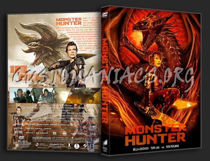 Monster Hunter (2020) dvd cover