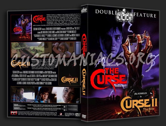 The Curse and Curse II The Bite dvd cover