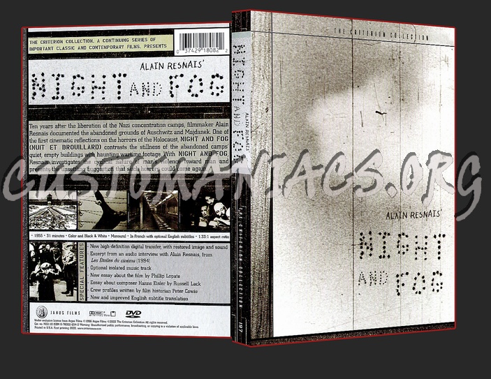 197 - Night And Fog dvd cover