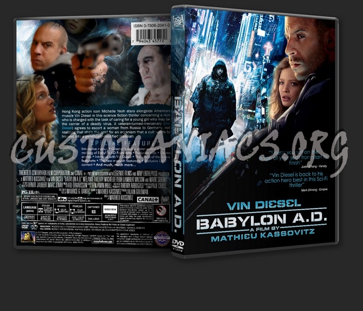 Babylon A.D. dvd cover