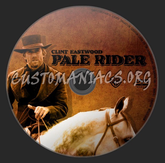 Pale Rider dvd label