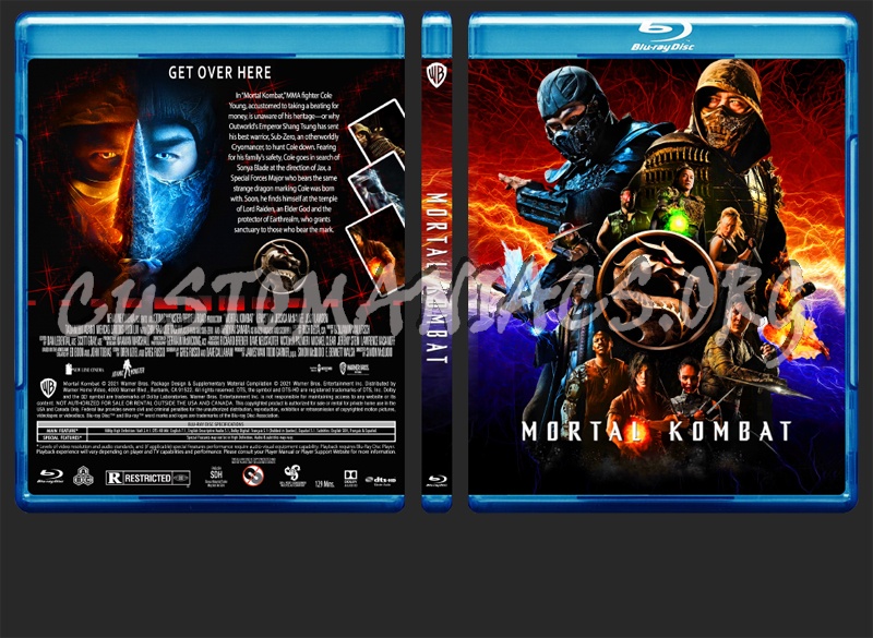 Mortal Kombat blu-ray cover