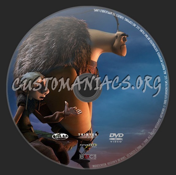 Dragon Hunters dvd label