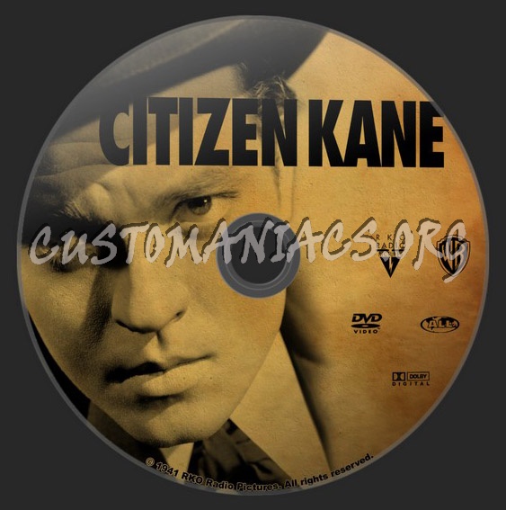 Citizen Kane dvd label