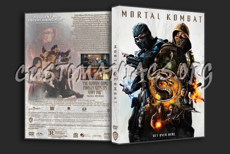 Mortal Kombat (2021) dvd cover