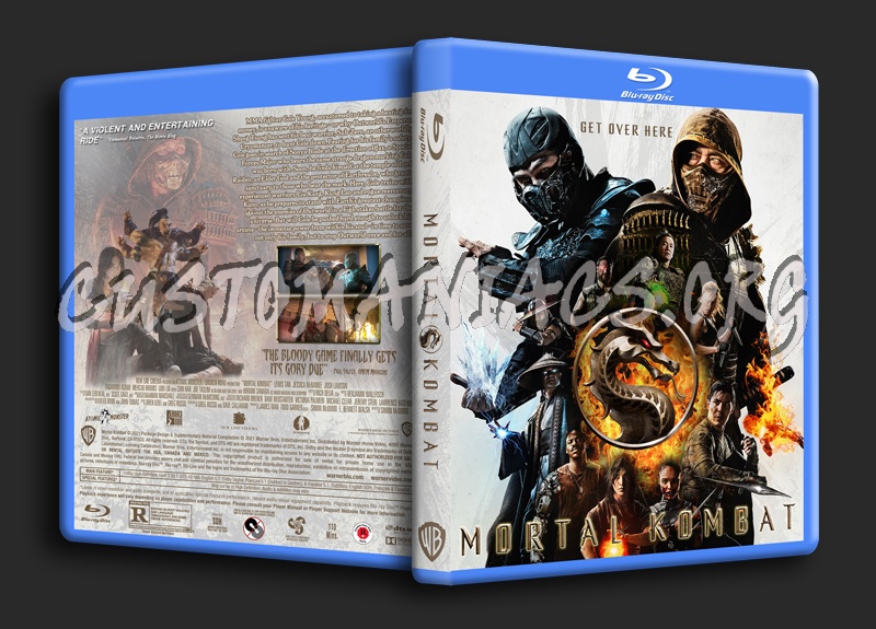 Mortal Kombat (2021) dvd cover