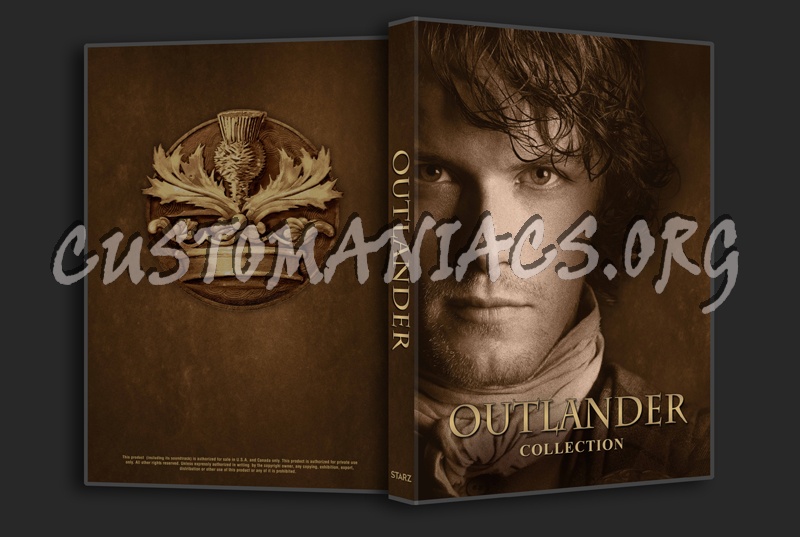 Outlander Collection Steelbook dvd cover