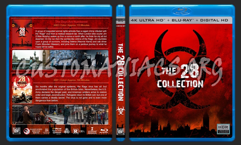 The 28 Collection (4K) blu-ray cover