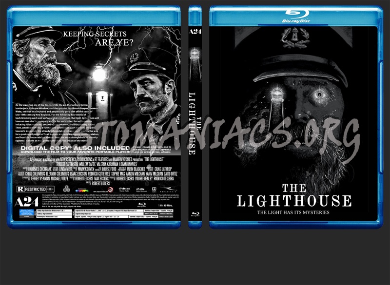 The Lighthouse blu-ray cover