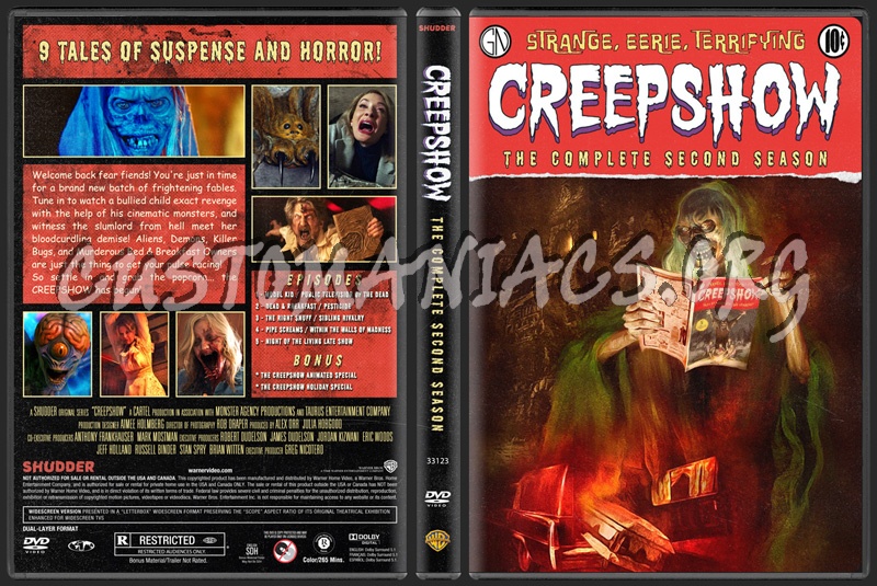 Creepshow - Season 2 dvd cover