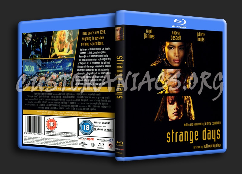 Strange Days blu-ray cover