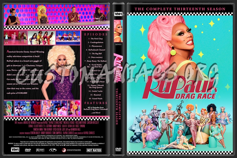 RuPaul's Drag Race - Season 13 dvd cover