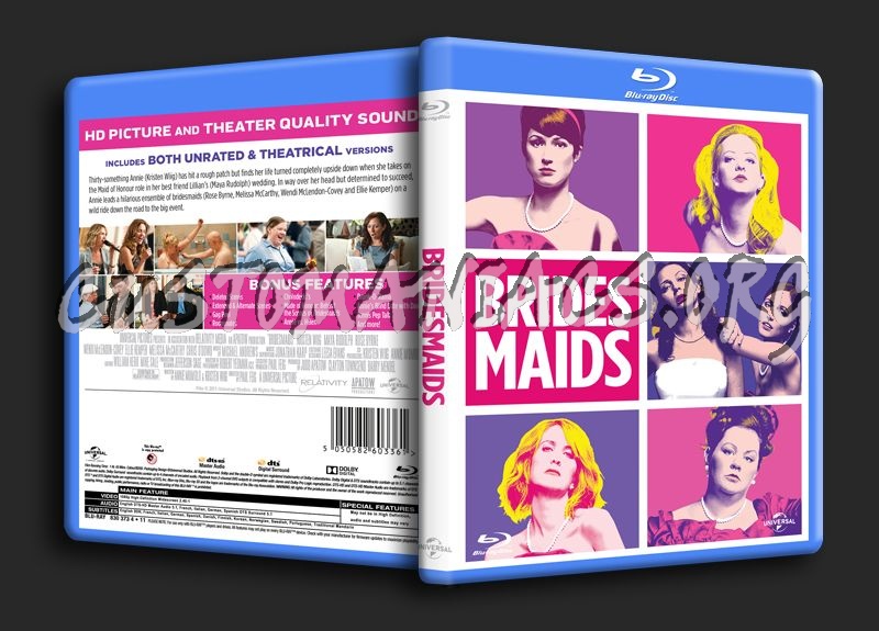 Bridesmaids blu-ray cover