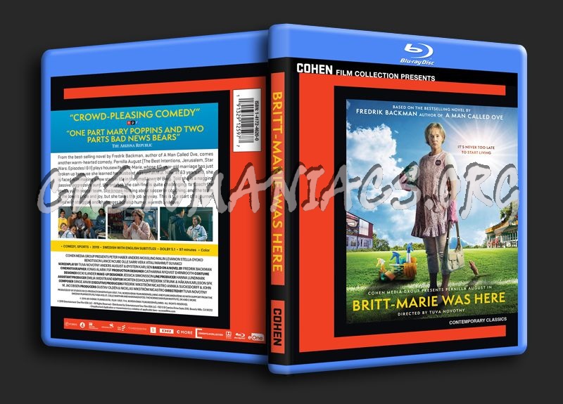 Britt-Mari Was Here blu-ray cover