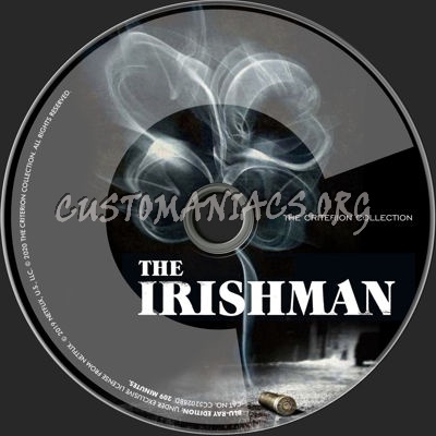 1058 - The Irishman (2019) dvd label
