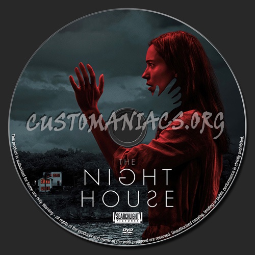 The Night House dvd label