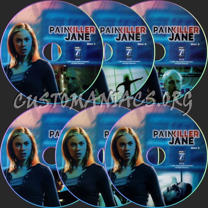 Painkiller Jane dvd label