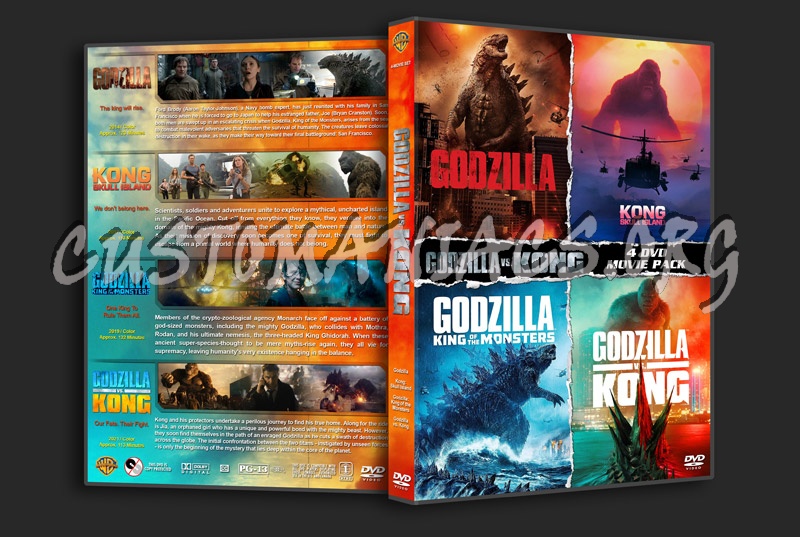 Godzilla vs.King Kong Quad dvd cover