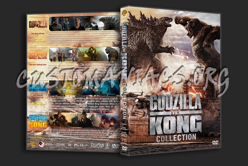 Godzilla vs.King Kong Collection dvd cover