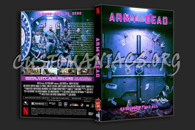 Army Of The Dead dvd cover