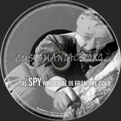 452 - The Spy Who Came In from the Cold dvd label