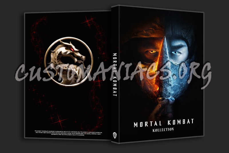 Mortal Kombat Kollection Steelbook dvd cover