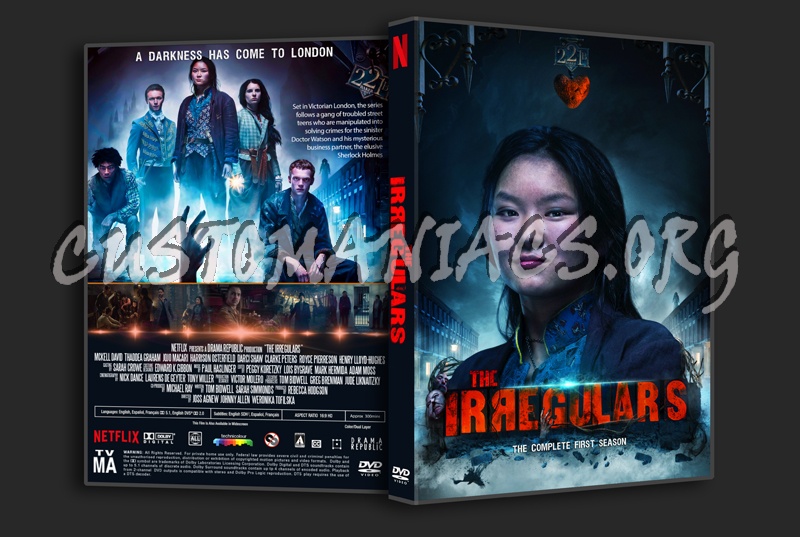 The Irregulars Season 1 dvd cover