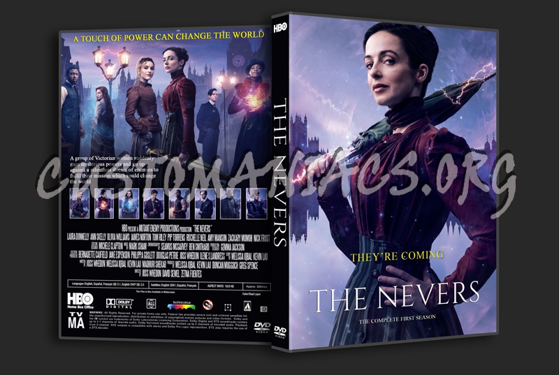 The Nevers Season 1 dvd cover