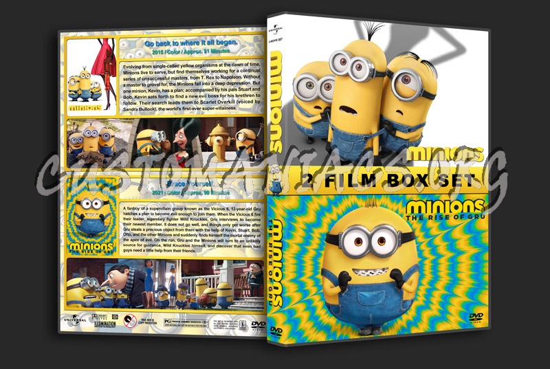 Minions Double Feature dvd cover