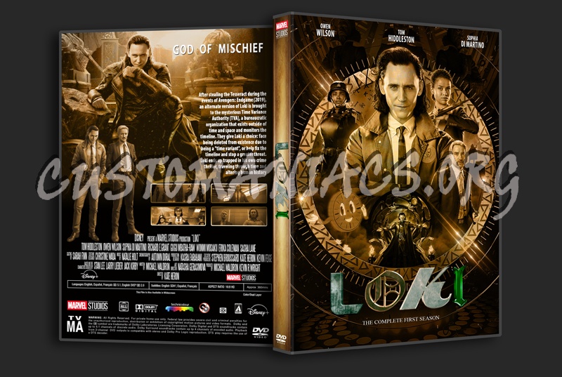 Loki Season 1 dvd cover