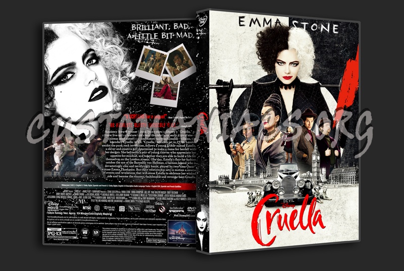 Cruella dvd cover