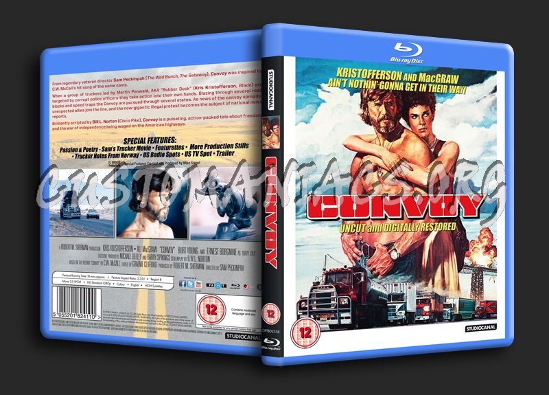 Convoy blu-ray cover