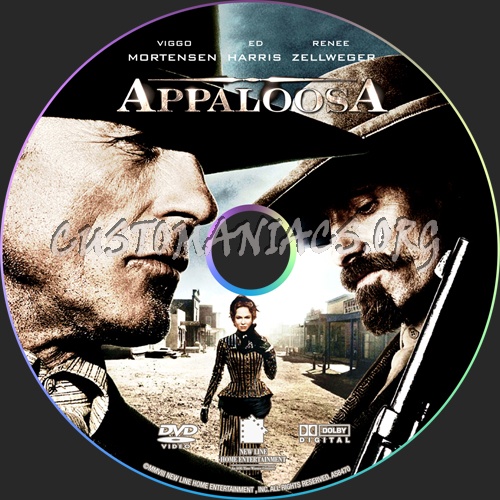 Appaloosa dvd label