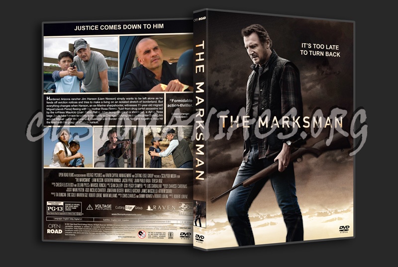 The Marksman dvd cover