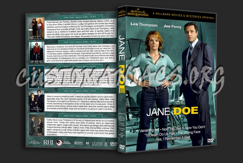Jane Doe Collection - Volume 1 dvd cover