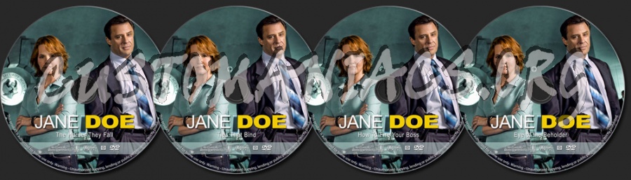 Jane Doe Collection - Volume 2 dvd label