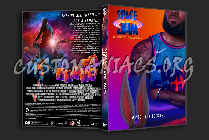 Space Jam A New Legacy dvd cover