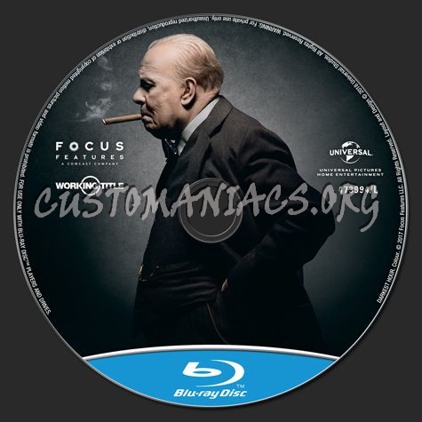 Darkest Hour blu-ray label