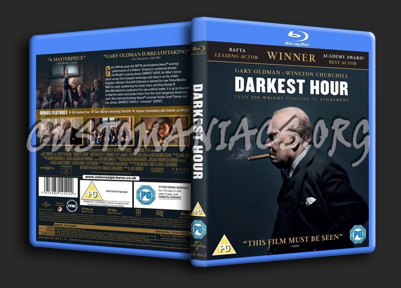 Darkest Hour blu-ray cover