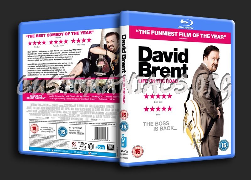 David Brent Life on the Road blu-ray cover