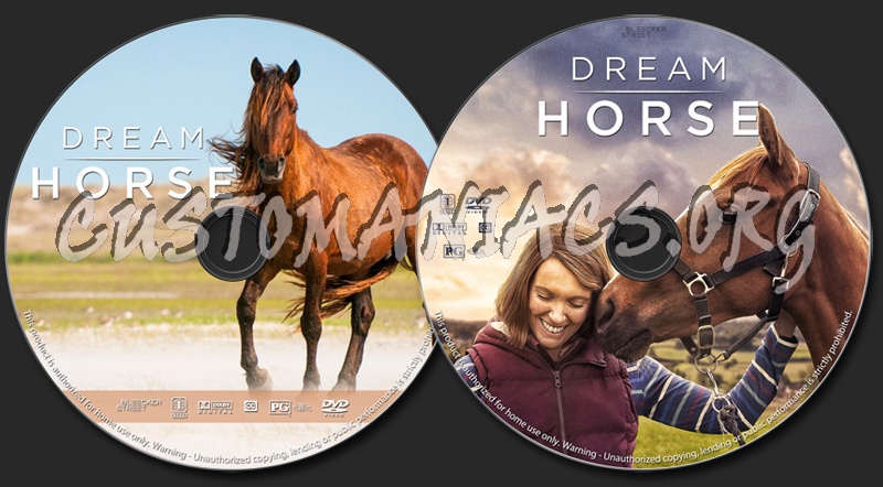 Dream Horse dvd label