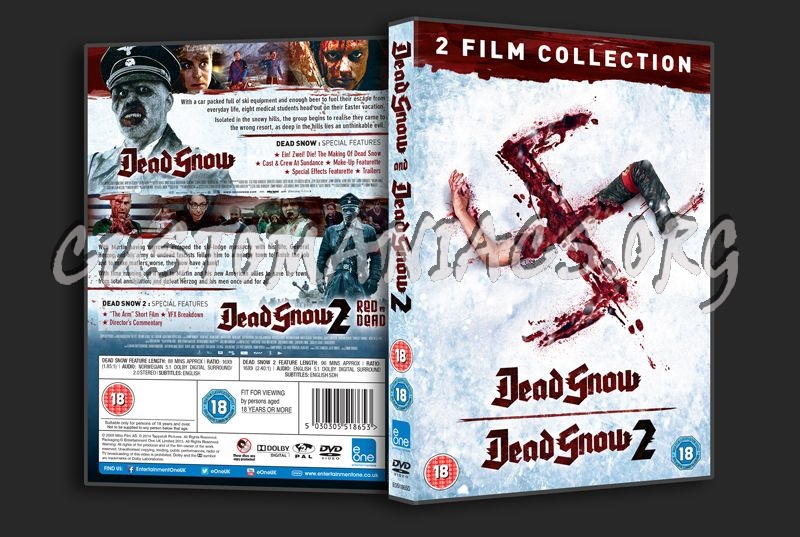 Dead Snow & Dead Snow 2 dvd cover