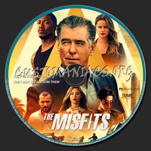 The Misfits blu-ray label