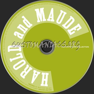 608 - Harold and Maude dvd label