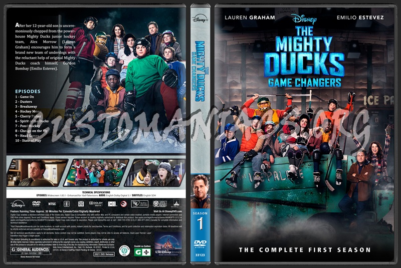 The Mighty Ducks - Game Changers - Season 1 dvd cover