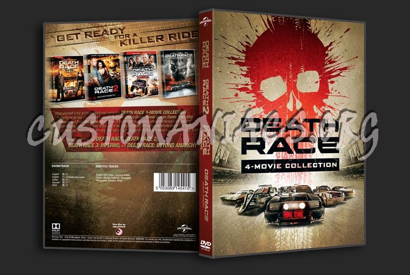 Death Race 4-Movie Collection dvd cover