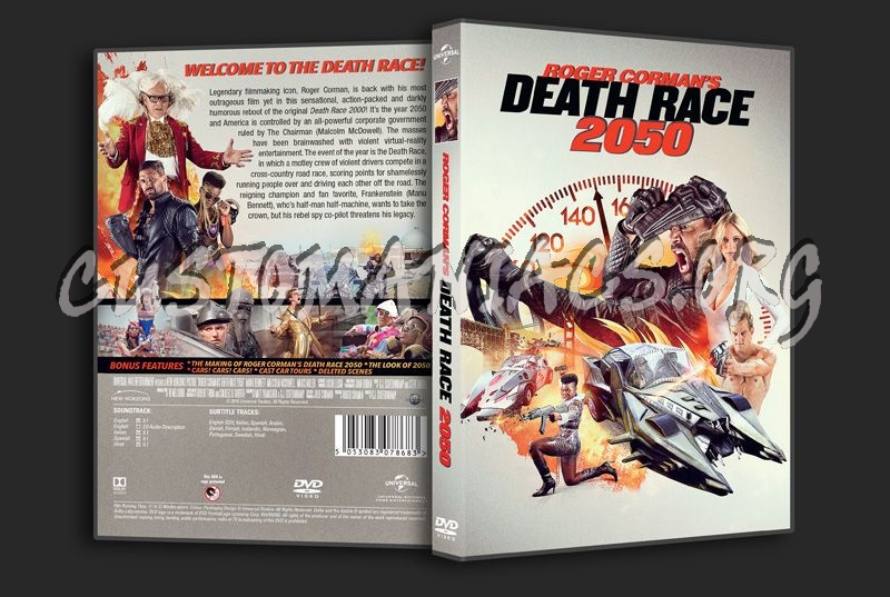 Death Race 2050 dvd cover