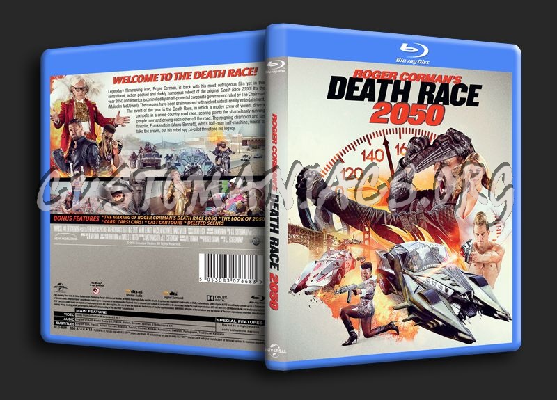 Death Race 2050 blu-ray cover