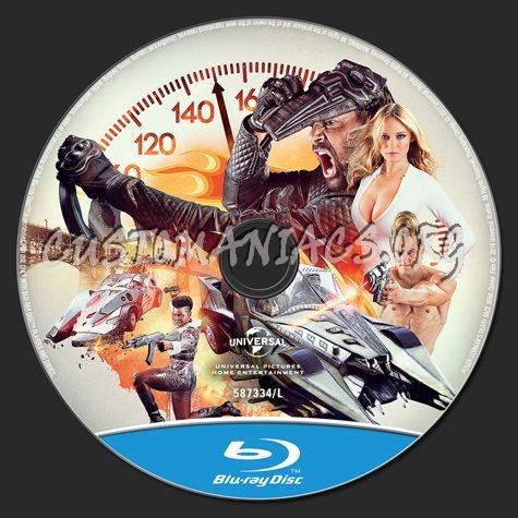 Death Race 2050 blu-ray label