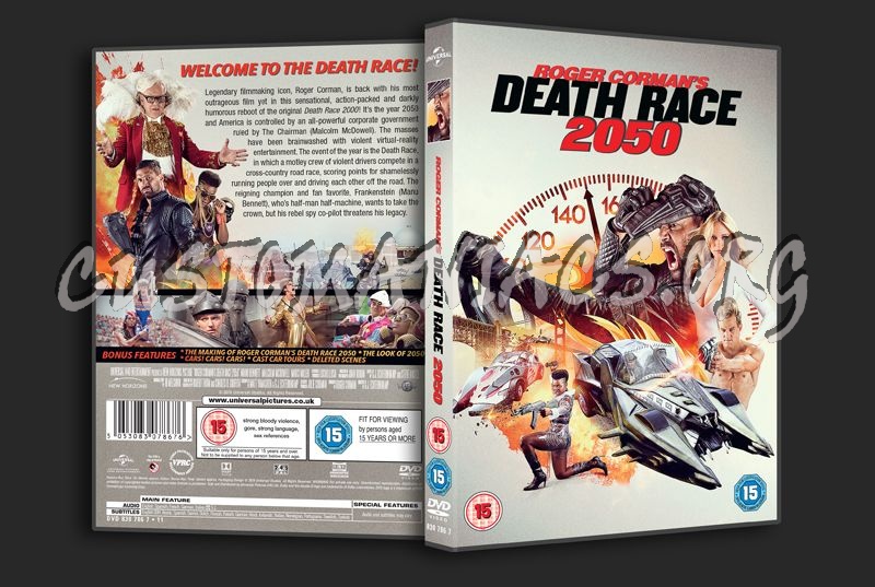 Death Race 2050 dvd cover